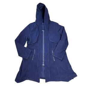 Inizio Made in Italy Cotton Hooded Jacket Size L